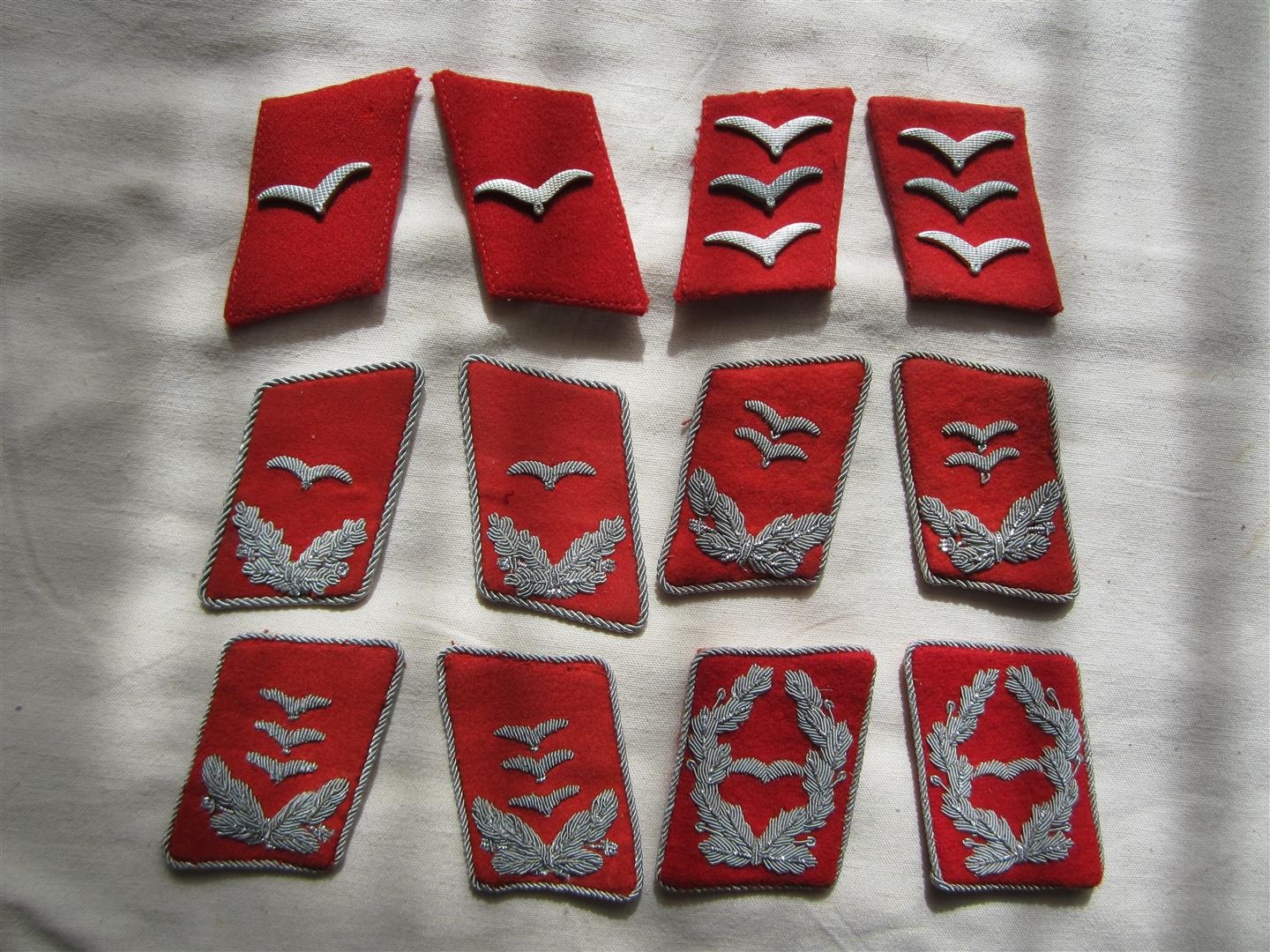 WW2 Collection Of WL Flak Collar Patches